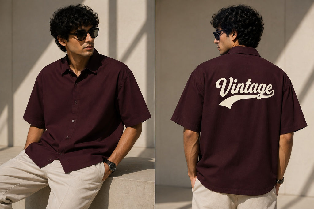VINTAGE Unisex Oversized Shirt
