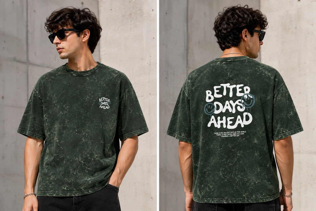 Acid Washed Oversized T-Shirt
